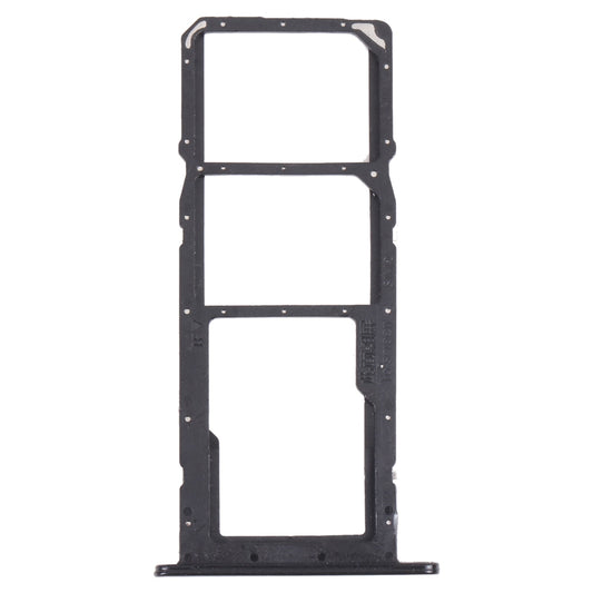 SIM Card Tray + SIM Card Tray + Micro SD Card Tray for Honor 20e (Black)