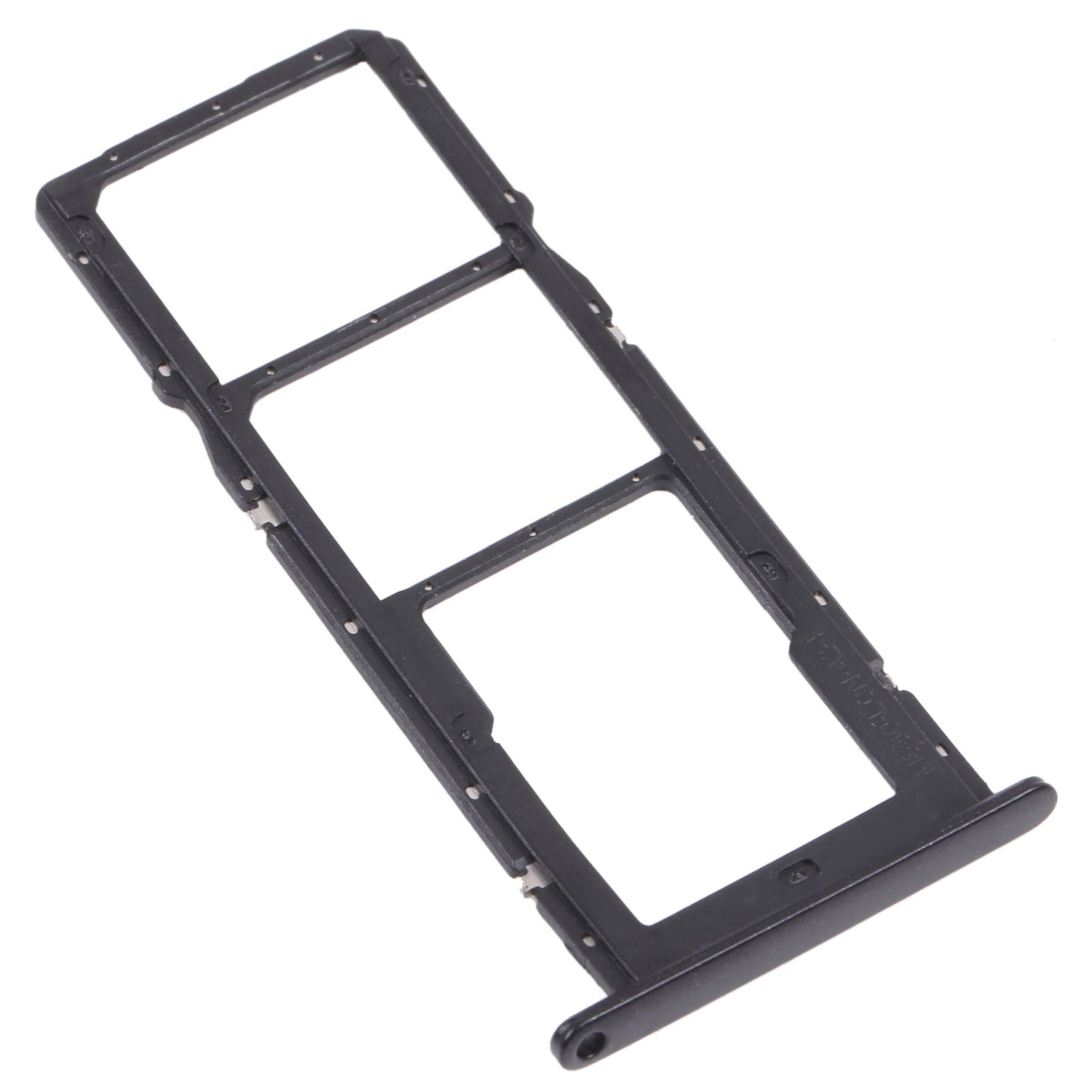 SIM Card Tray + SIM Card Tray + Micro SD Card Tray for Honor 20e (Black)