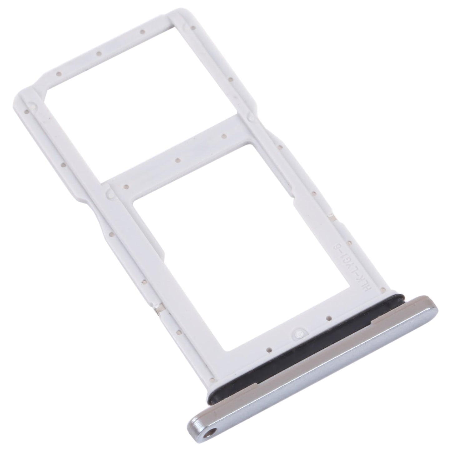 SIM Card Tray + SIM Card Tray / Micro SD Card Tray for Honor 9X (Silver)