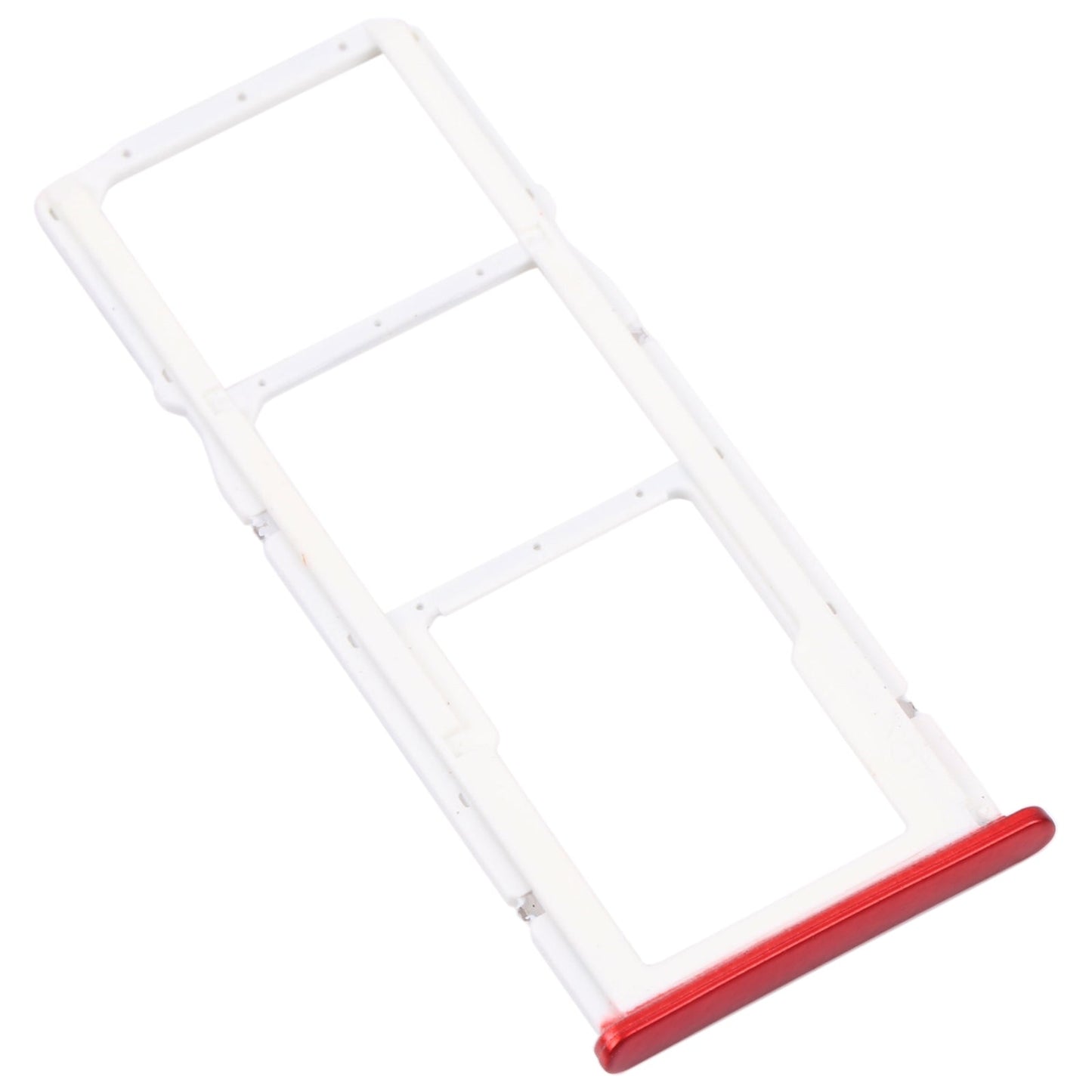 SIM Card Tray + SIM Card Tray + Micro SD Card Tray for Honor 7C (Red)