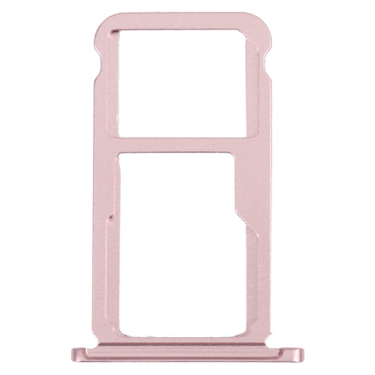 SIM Card Tray + SIM Card Tray / Micro SD Card Tray for Honor Mate 9 Lite (Pink)