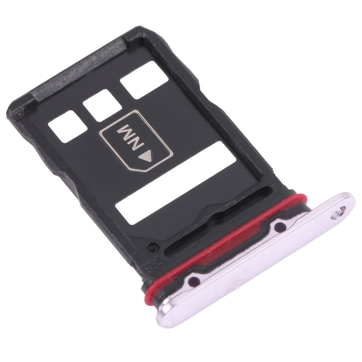 SIM Card Tray + NM Card Tray for Huawei P50 Pro+ (Purple)