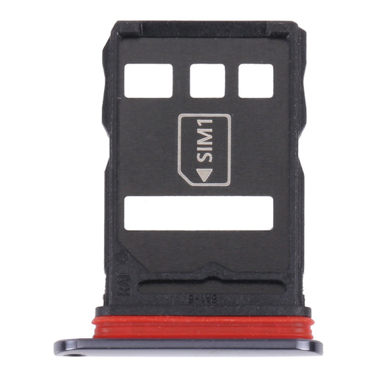 SIM Card Tray + NM Card Tray for Huawei Mate 40E 5G (Black)