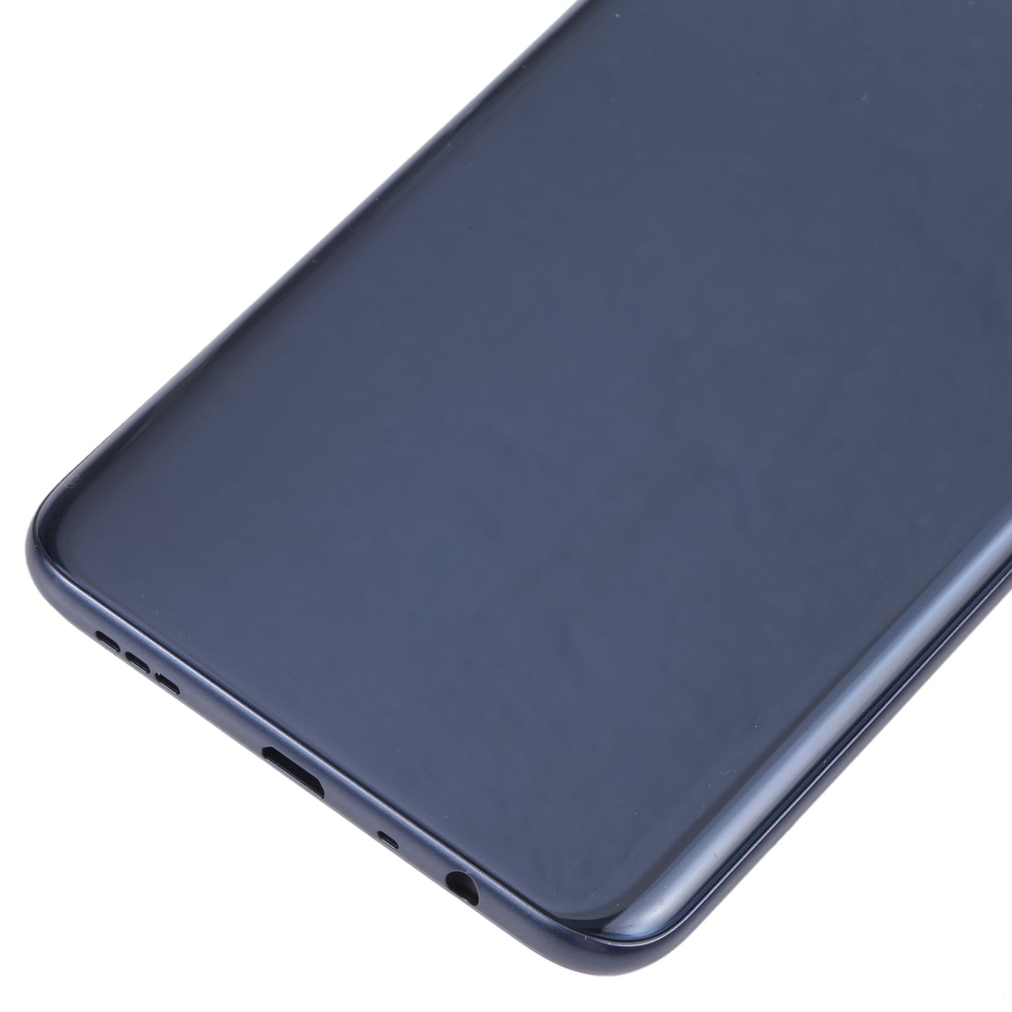 For OPPO A15/A15S/A35 Battery Back Cover with Middle Frame (Black)