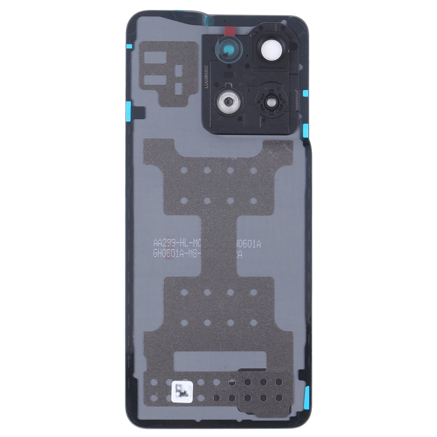 For OPPO Reno8 Original Battery Back Cover with Camera Lens Cover(Black)