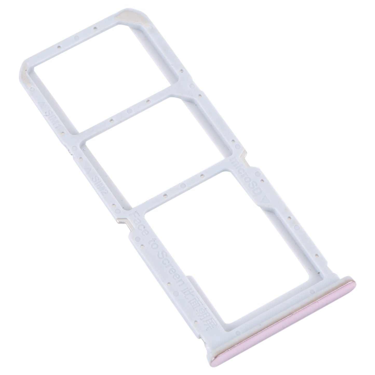 For OPPO A55 5G / A53S 5G SIM Card Tray + SIM Card Tray + Micro SD Card Tray (Gold)
