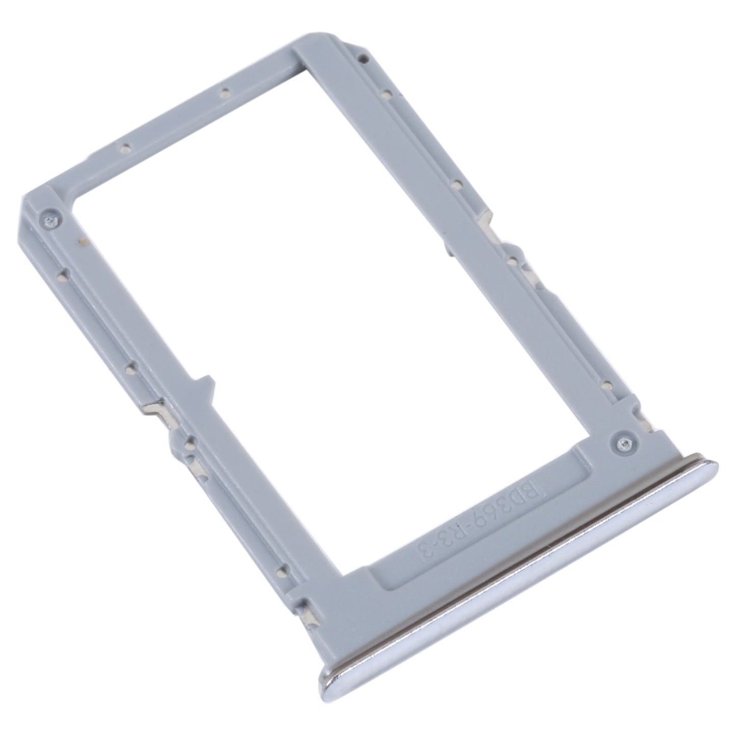 For OPPO K9 SIM Card Tray + SIM Card Tray (Silver)
