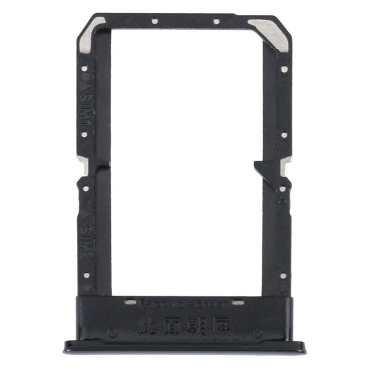 For OPPO K10 4G SIM Card Tray + SIM Card Tray (Black)