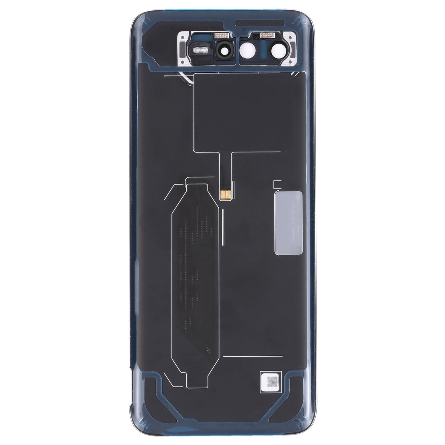 Original Glass Battery Back Cover for Asus ROG Phone 6 AI2201-C AI2201-F(Black)