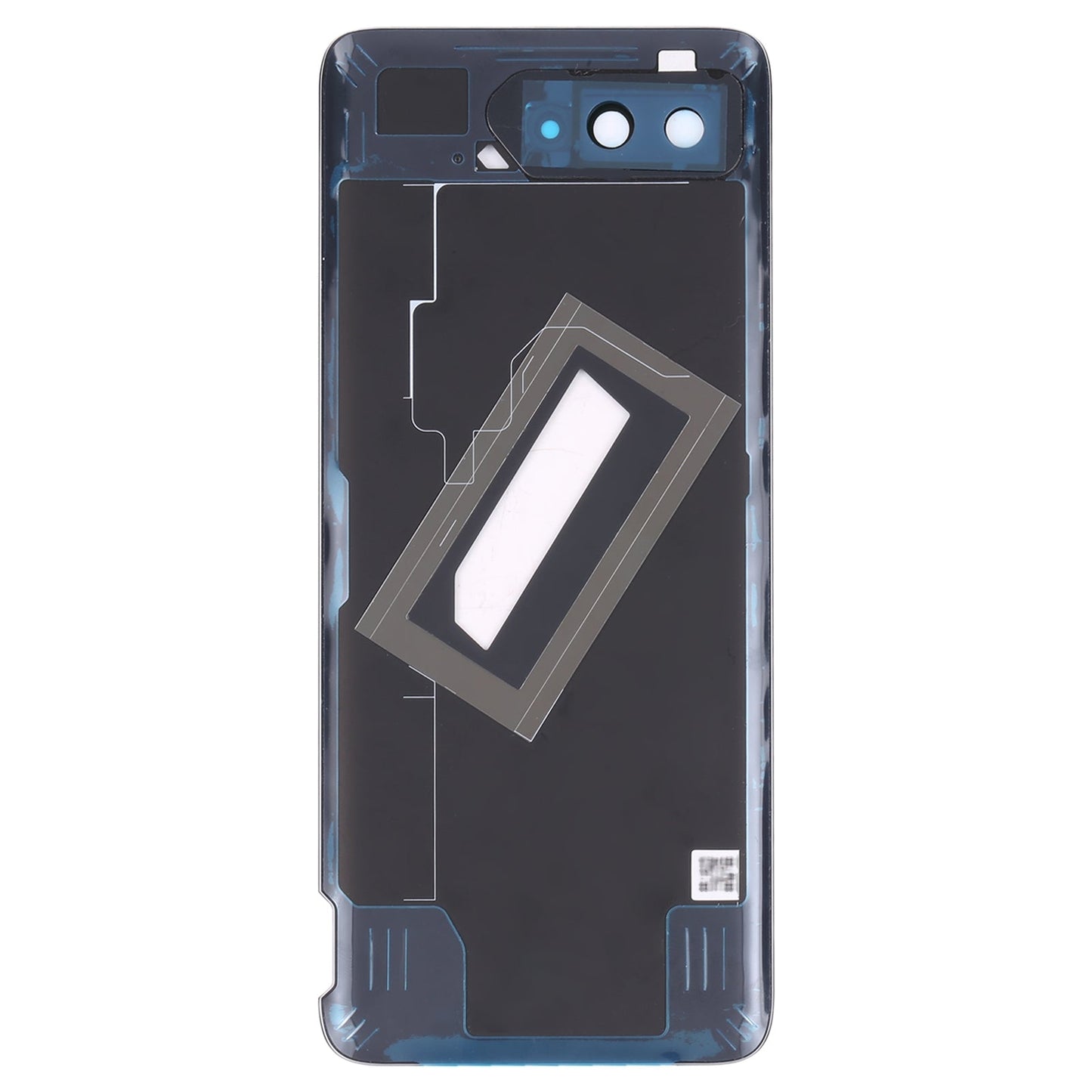 Glass Battery Back Cover for Asus ROG Phone 5 Pro ZS673KS(Black)