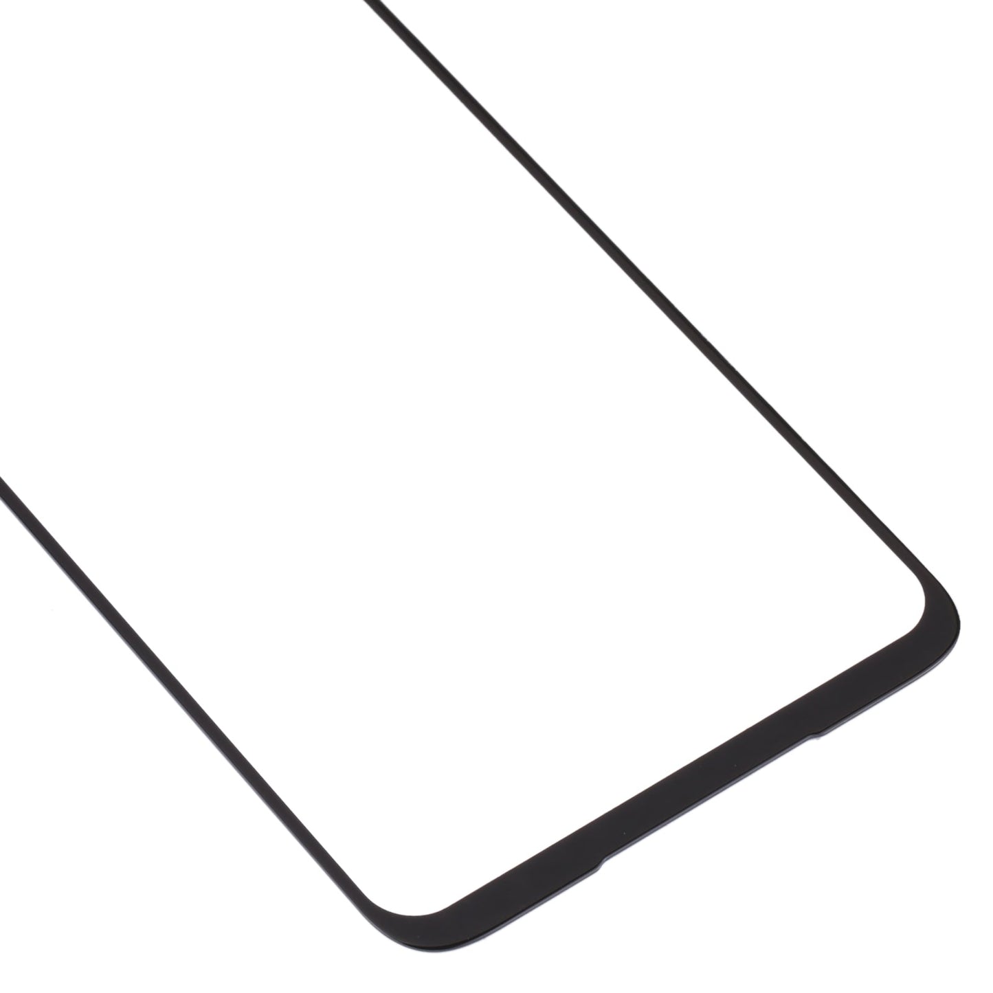 For Asus ROG Phone 5S / 5S Pro ZS676KS Front Screen Outer Glass Lens with OCA Optically Clear Adhesive (Black)