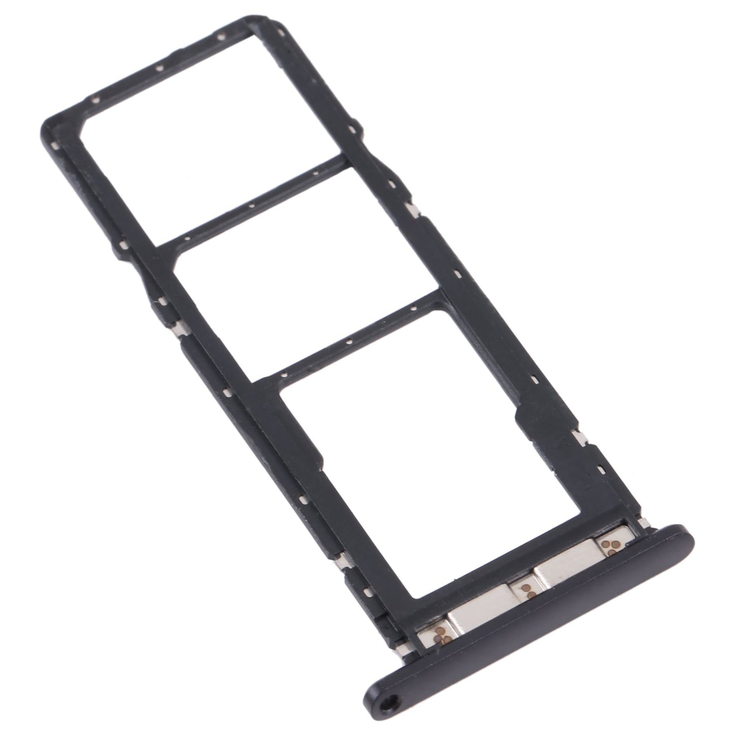 For Asus Zenfone 8 Flip ZS672KS SIM Card Tray + SIM Card Tray + Micro SD card tray (Grey)
