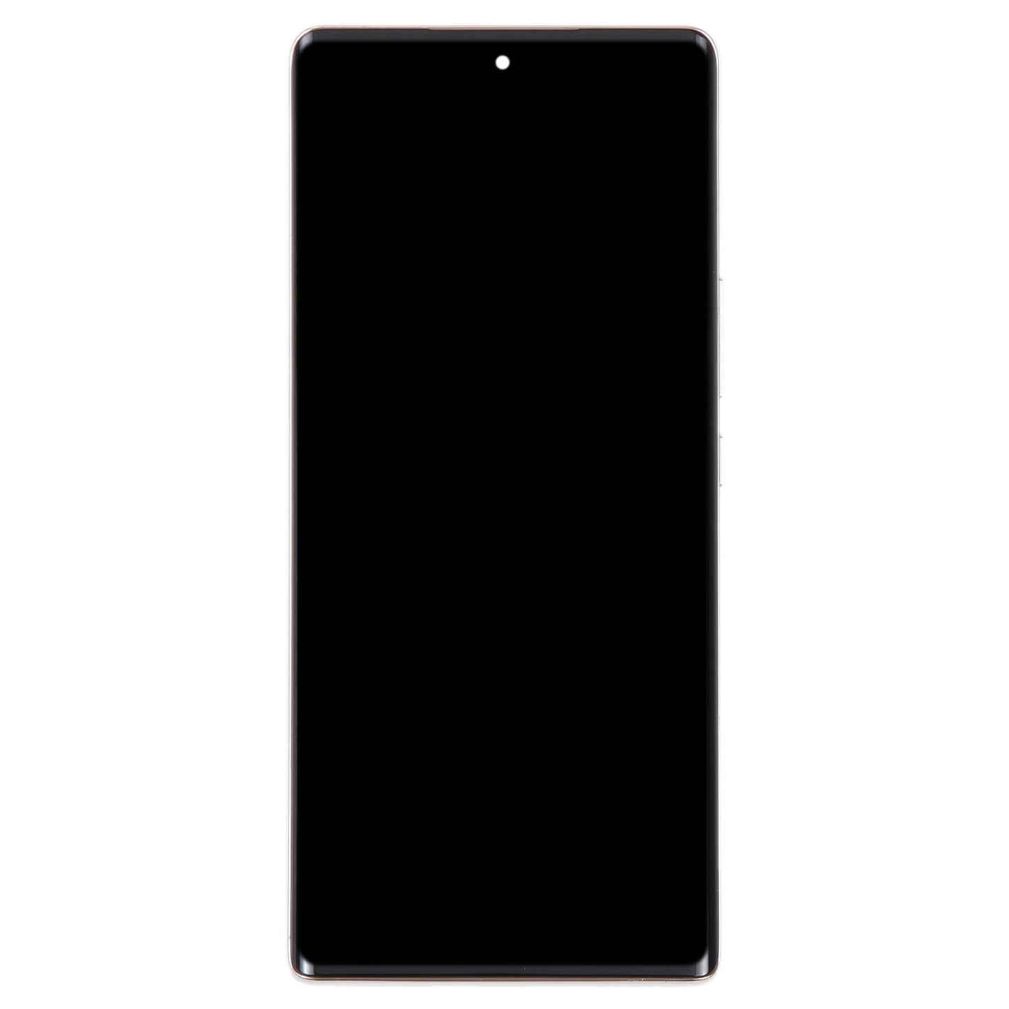 Original LCD Screen For Honor 70 Digitizer Full Assembly with Frame(Gold)
