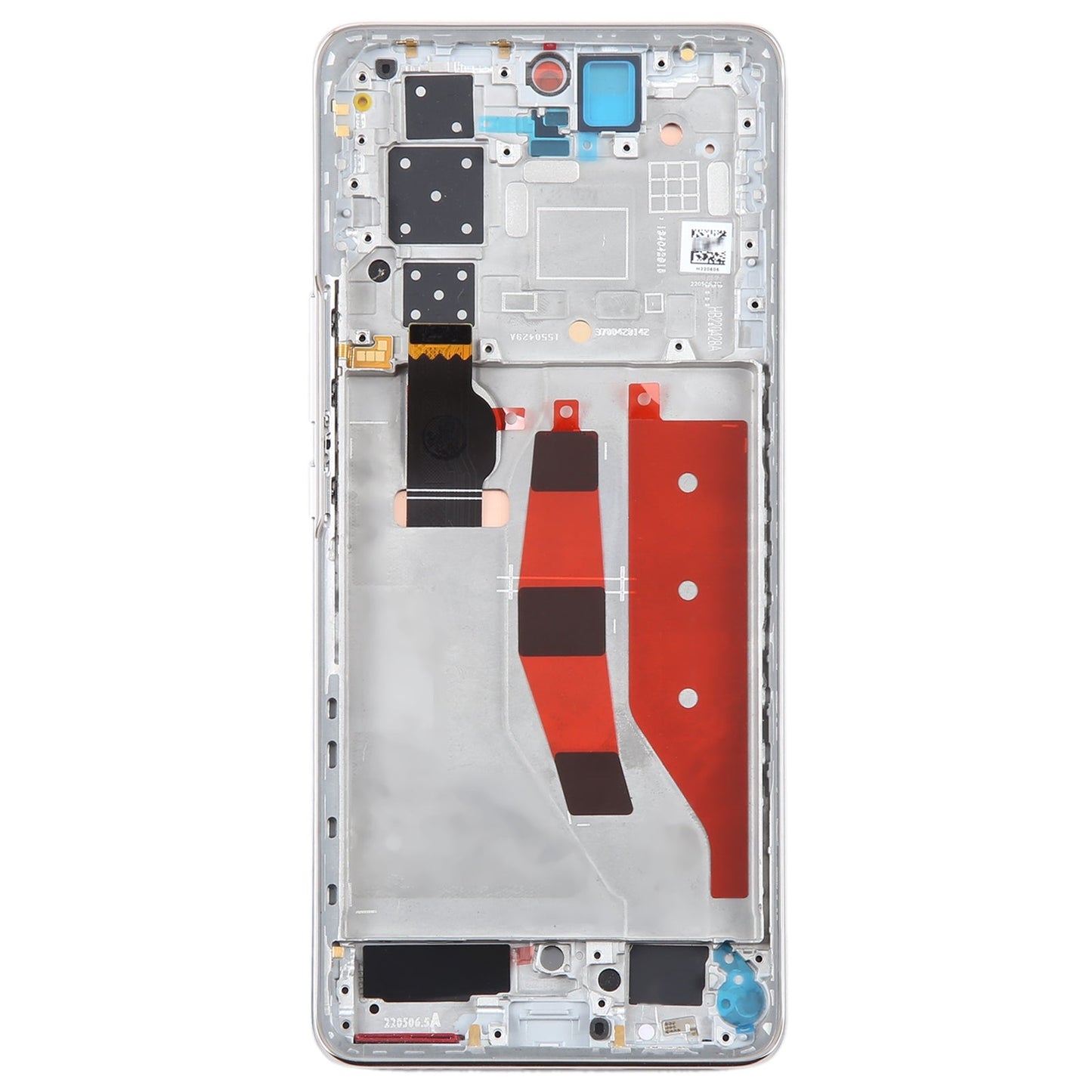 Original LCD Screen For Honor 70 Pro Digitizer Full Assembly with Frame(Gold)