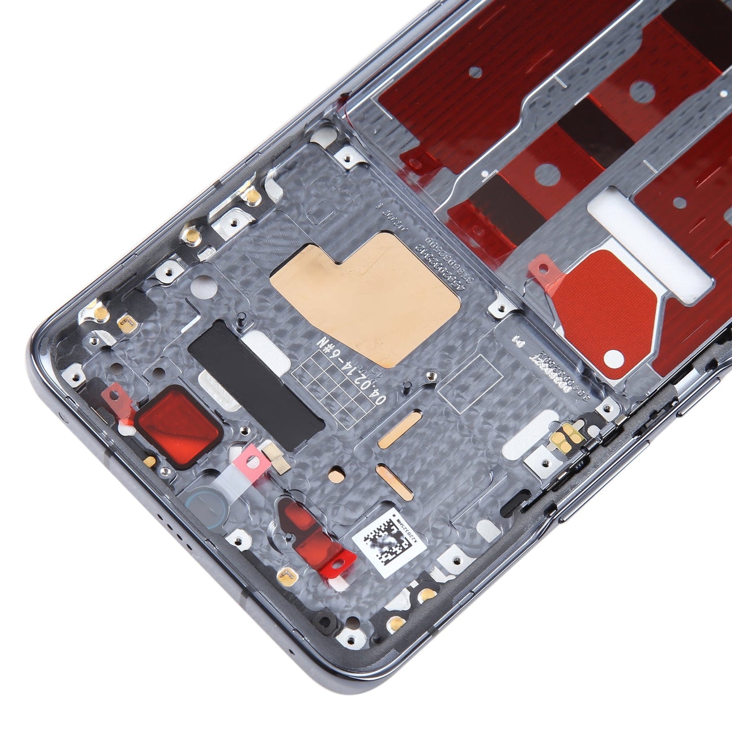 For Honor Magic4 Front Housing LCD Frame Bezel Plate(Black)