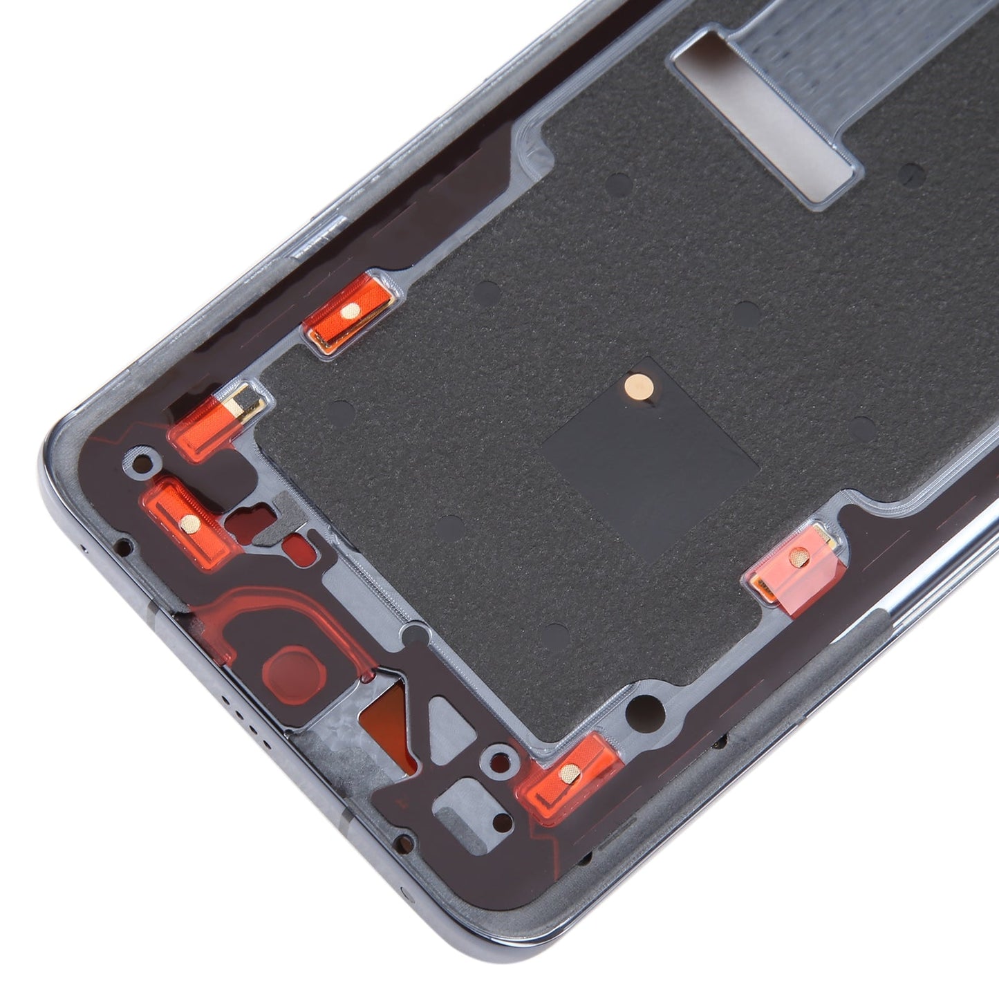 For Honor Magic4 Front Housing LCD Frame Bezel Plate(Black)