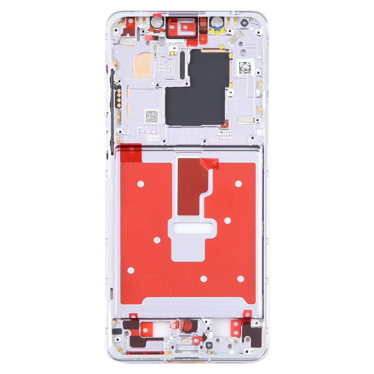 For Huawei Mate 50 Pro Front Housing LCD Frame Bezel Plate(Purple)