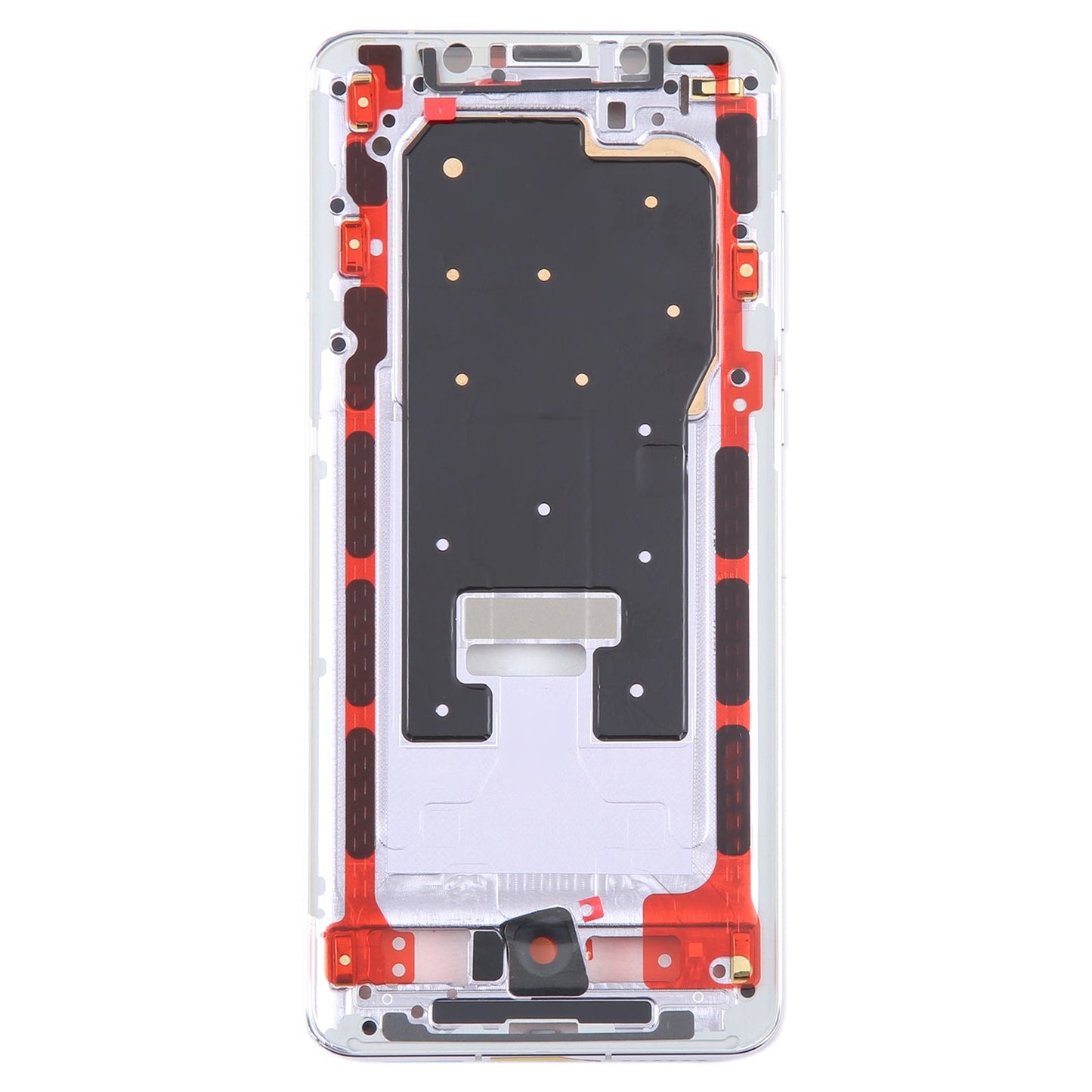 For Huawei Mate 50 Pro Front Housing LCD Frame Bezel Plate(Purple)