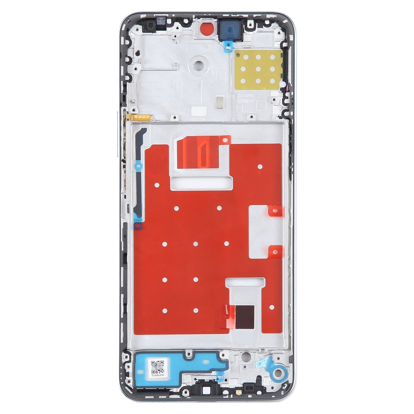 For Honor X8a Front Housing LCD Frame Bezel Plate(Green)