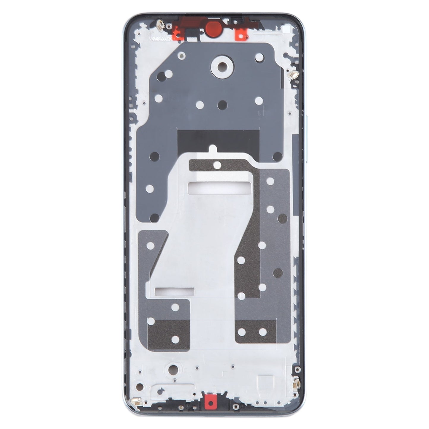 For Honor X8a Front Housing LCD Frame Bezel Plate(Green)
