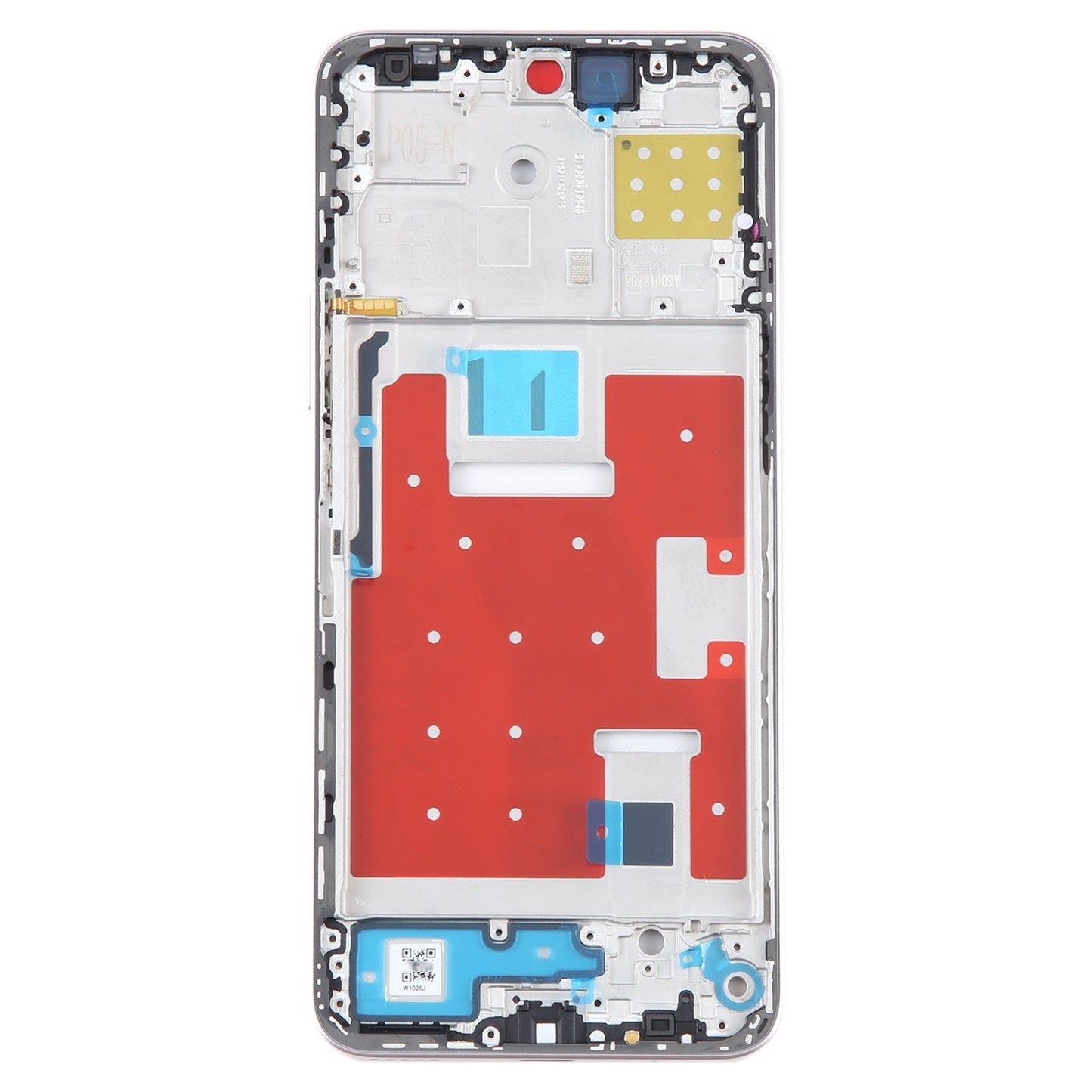 For Honor X8a Front Housing LCD Frame Bezel Plate(Gold)