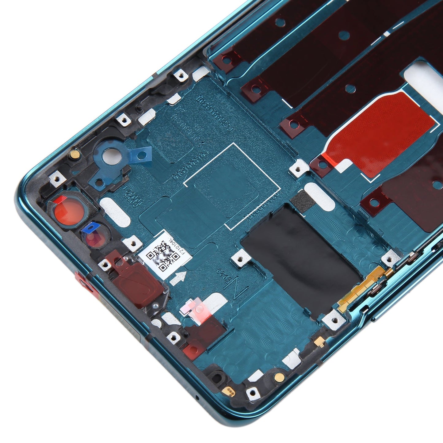For Huawei nova 7 Pro Front Housing LCD Frame Bezel Plate(Green)