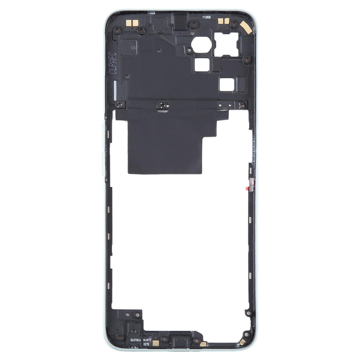 For Realme C35 Original Middle Frame Bezel Plate (Green)