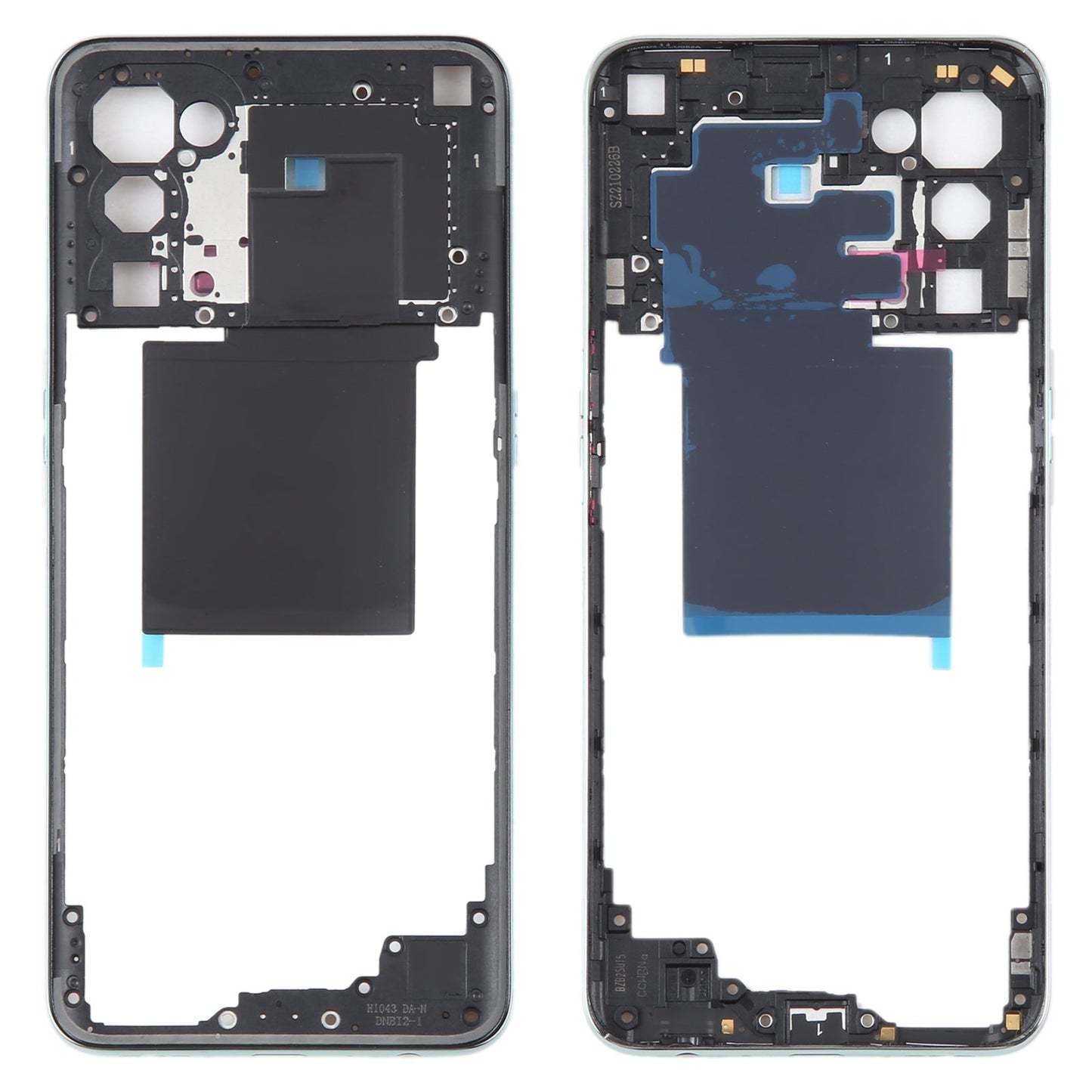 For OPPO Reno5 5G Original Middle Frame Bezel Plate (Green)
