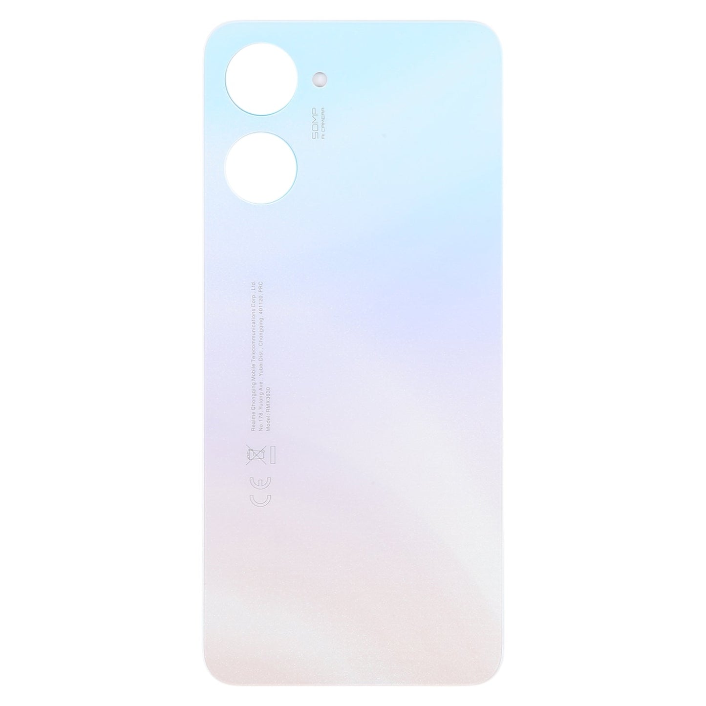 For Realme 10 Original Battery Back Cover(White)