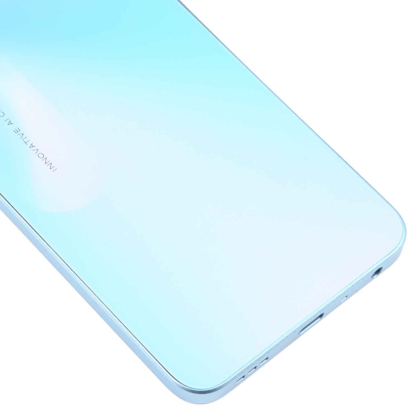 For OPPO A58 5G Original Battery Back Cover with Middle Frame(Blue)