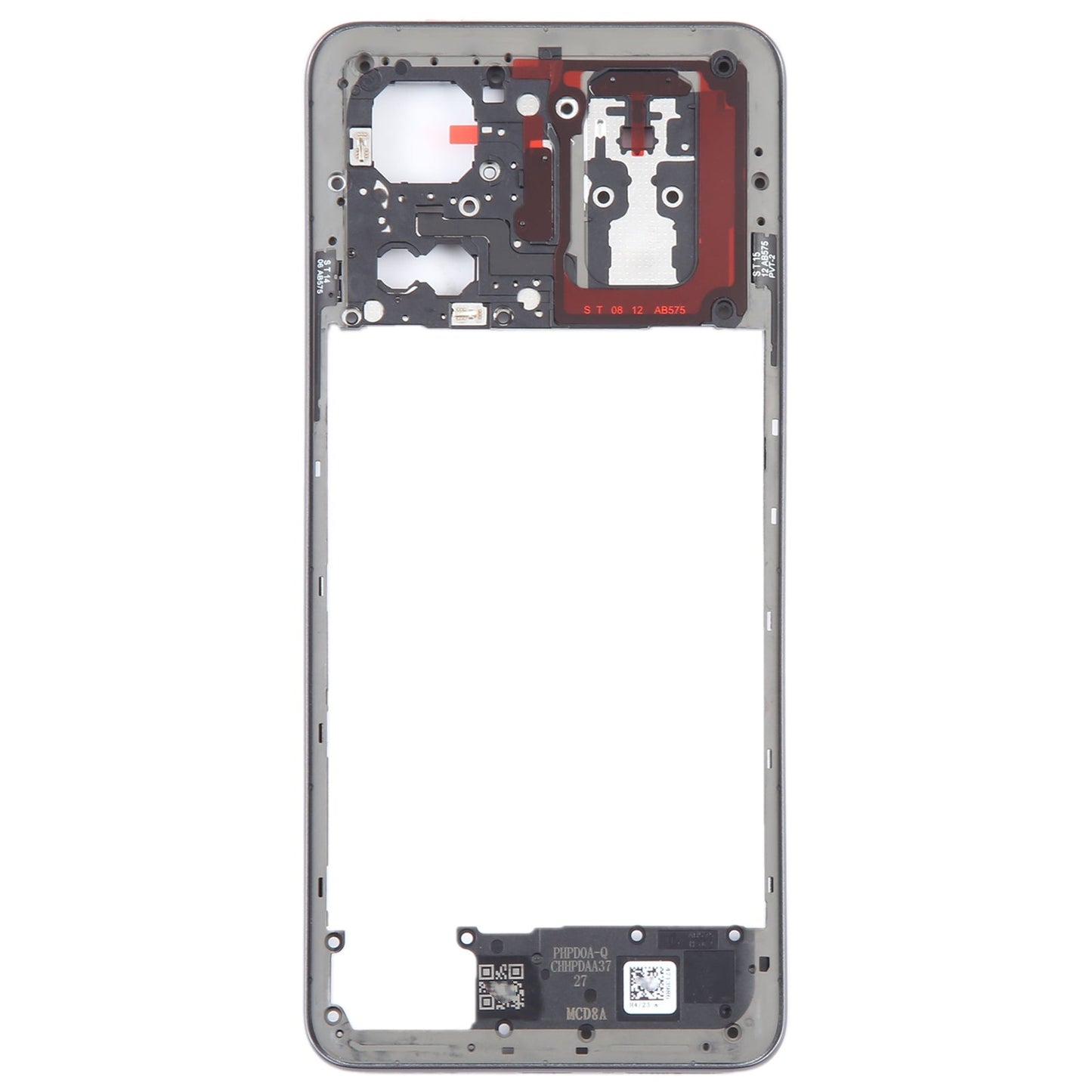For Realme GT Neo5 SE Original Middle Frame Bezel Plate (Black)