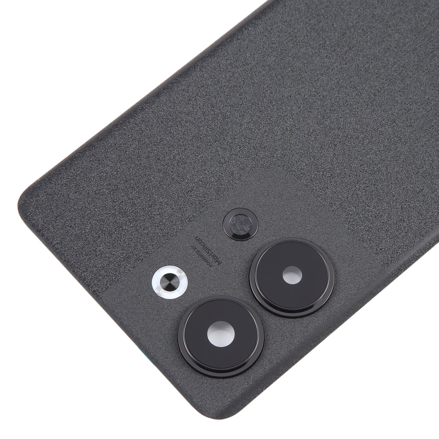 For OPPO Reno9 Pro Original Battery Back Cover with Camera Lens Cover(Black)