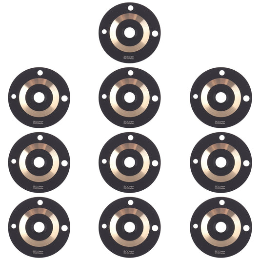 10 PCS Back Camera Lens for Realme 11 Pro+ (Gold)