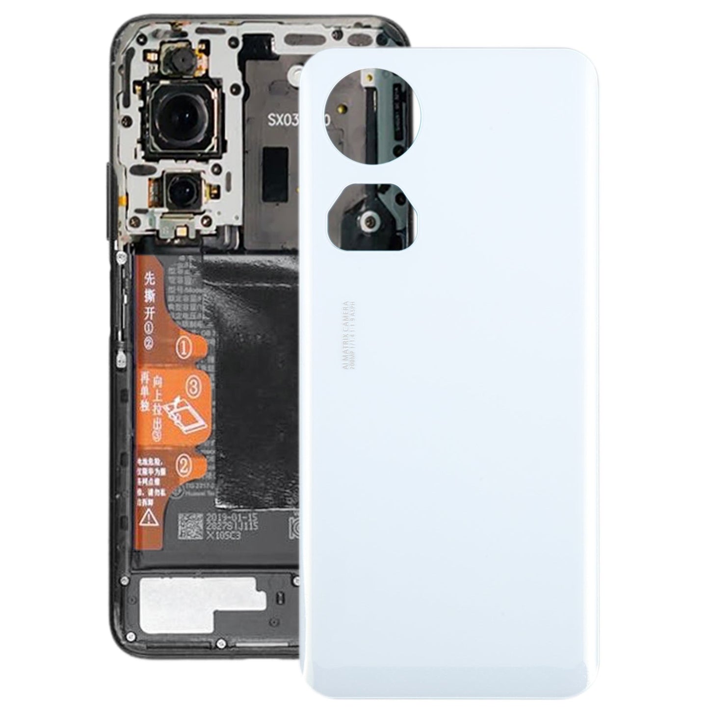 For Honor 90 Battery Back Cover(White)
