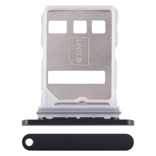 For Huawei Mate 60 RS Ultimate SIM + NM Card Tray (Black)