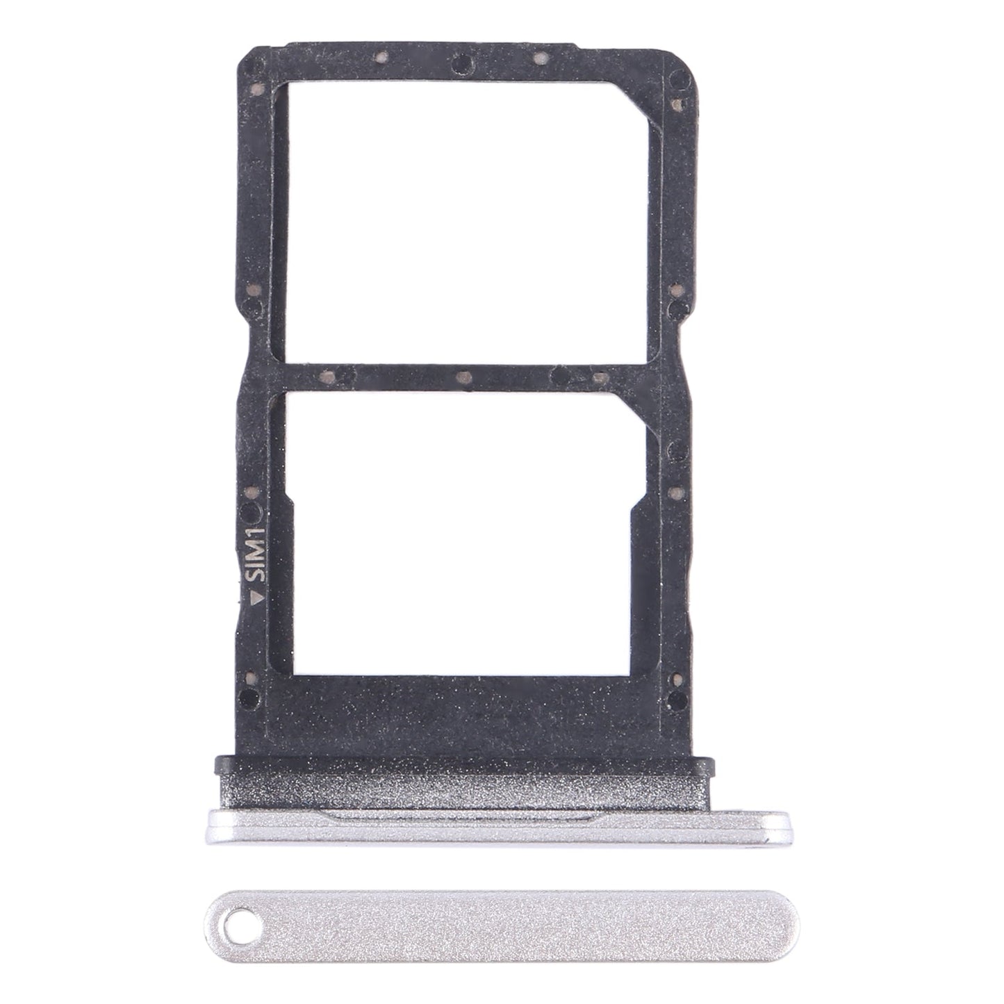 For Huawei Nova 9 SE 5G SIM + SIM Card Tray (Silver)