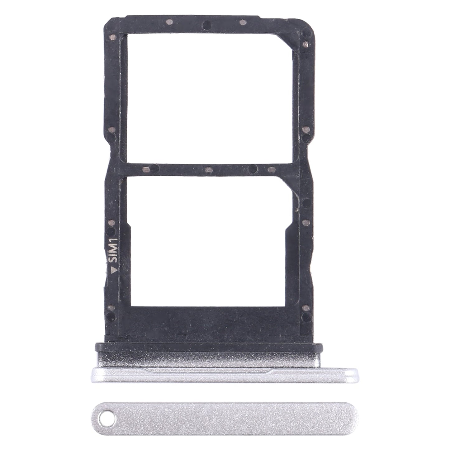 For Huawei nova 10 Youth SIM + SIM Card Tray (Silver)