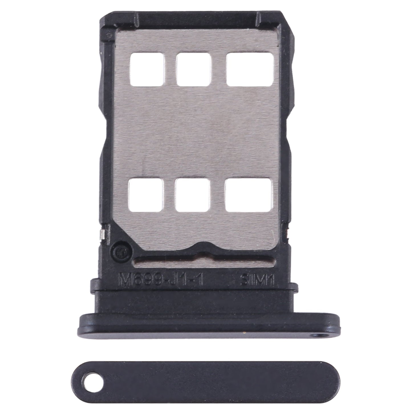 For Huawei nova Y90 SIM Card Tray (Black)