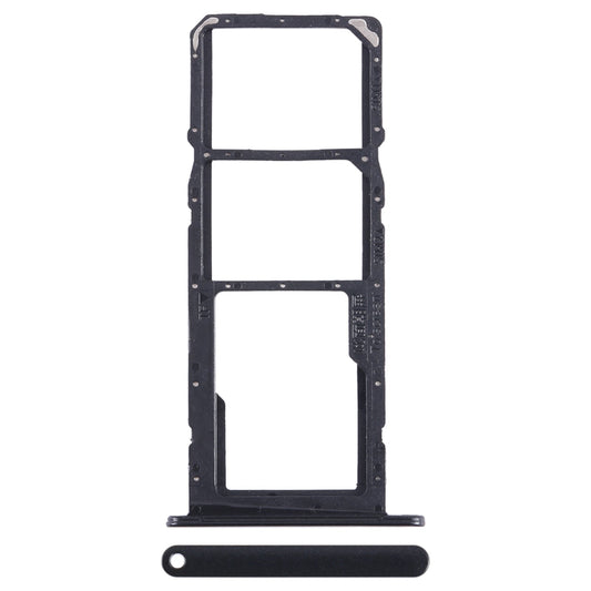 For Honor 20 SE SIM + SIM + Micro SD Card Tray (Black)