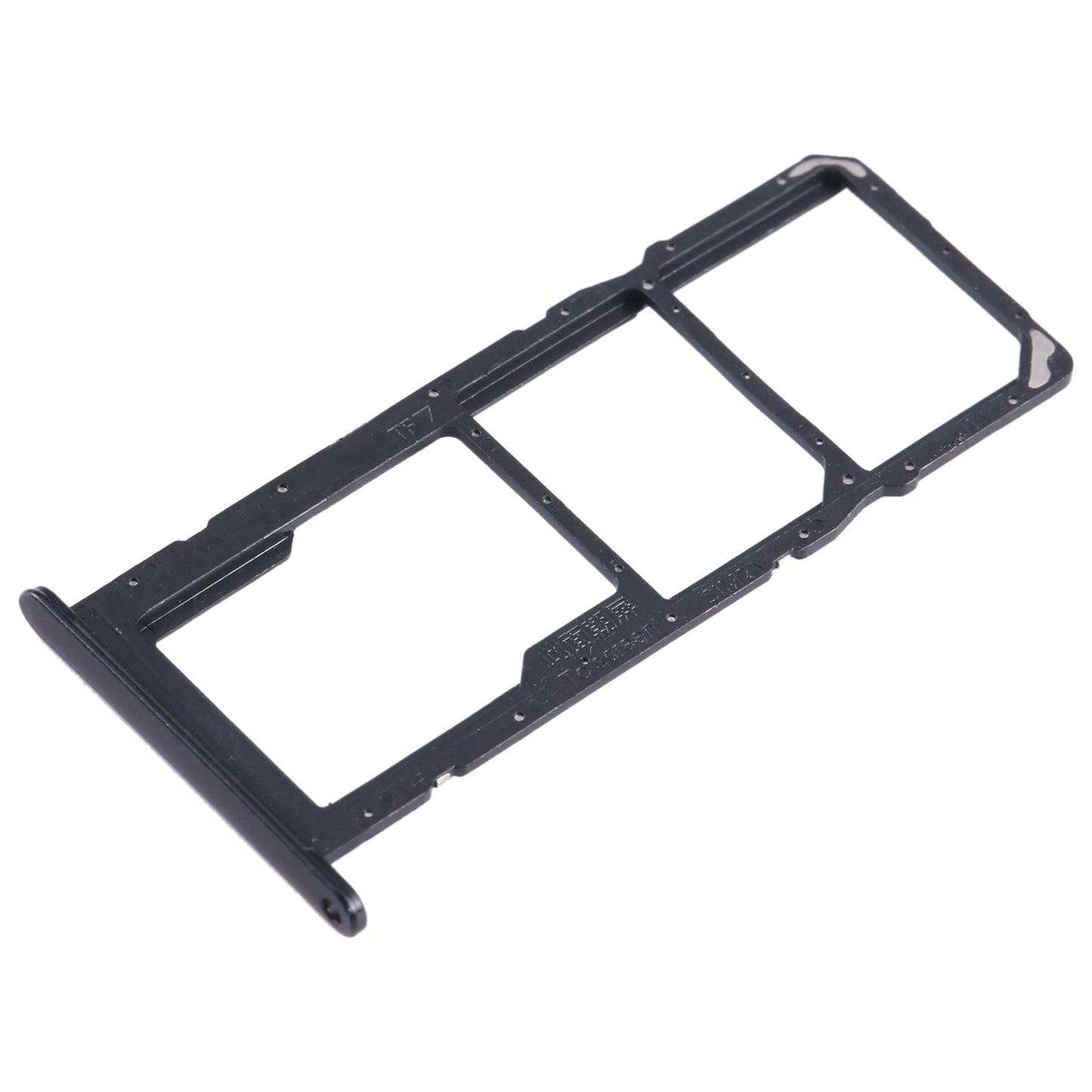 For Honor 20 SE SIM + SIM + Micro SD Card Tray (Black)