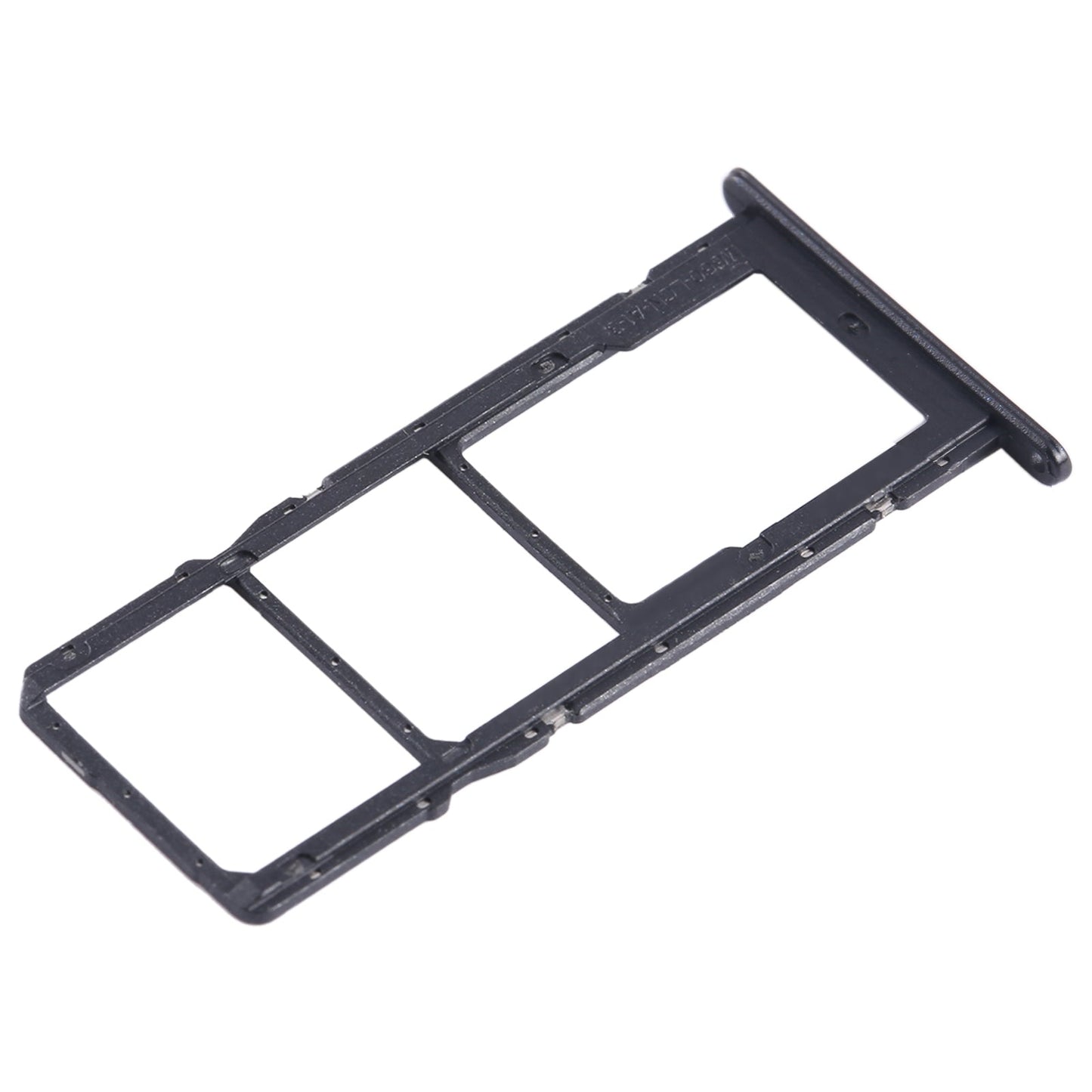 For Honor 20 SE SIM + SIM + Micro SD Card Tray (Black)