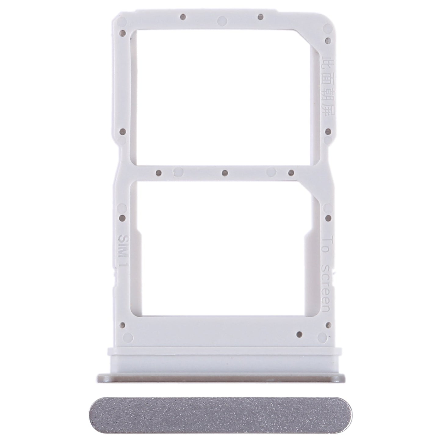 For Honor 90 Lite SIM + SIM Card Tray (Silver)