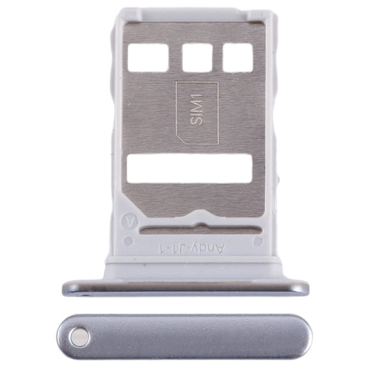 For Honor X9 SIM Card Tray (Silver)