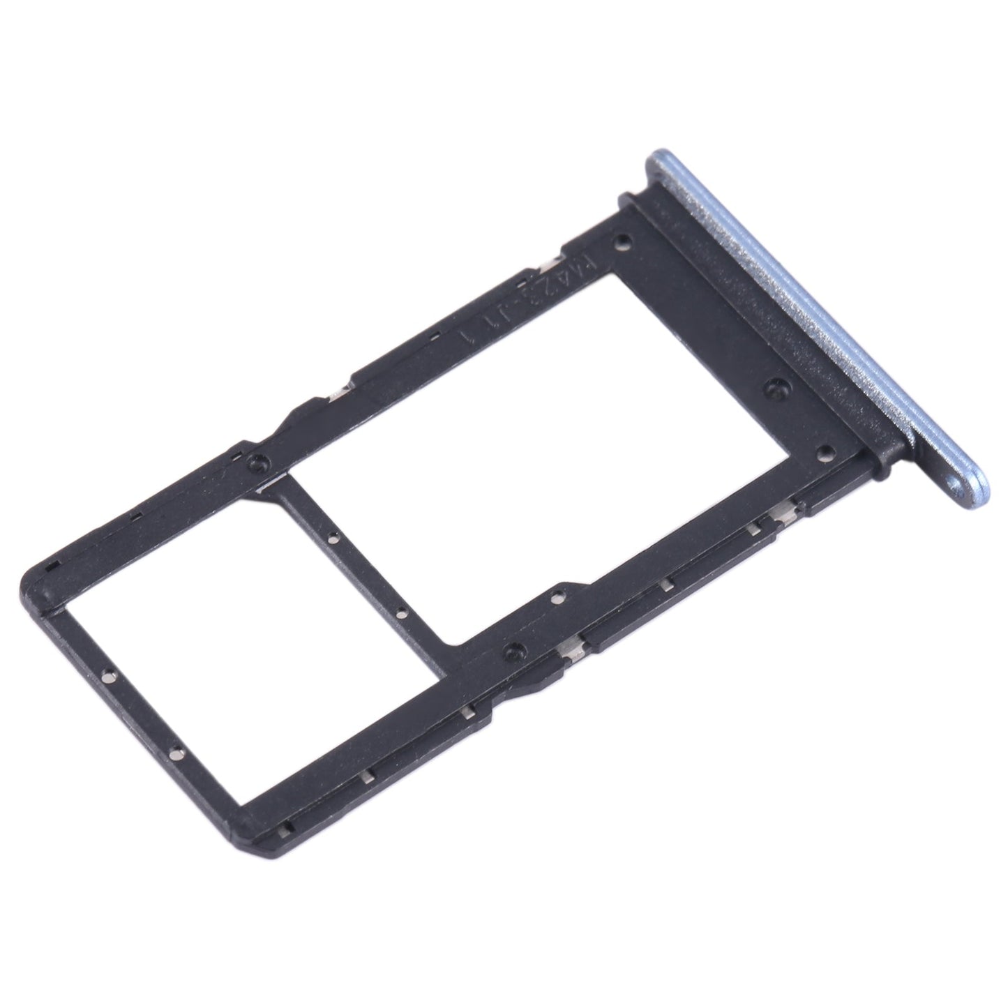 For Honor X8 5G SIM + SIM / Micro SD Card Tray (Blue)