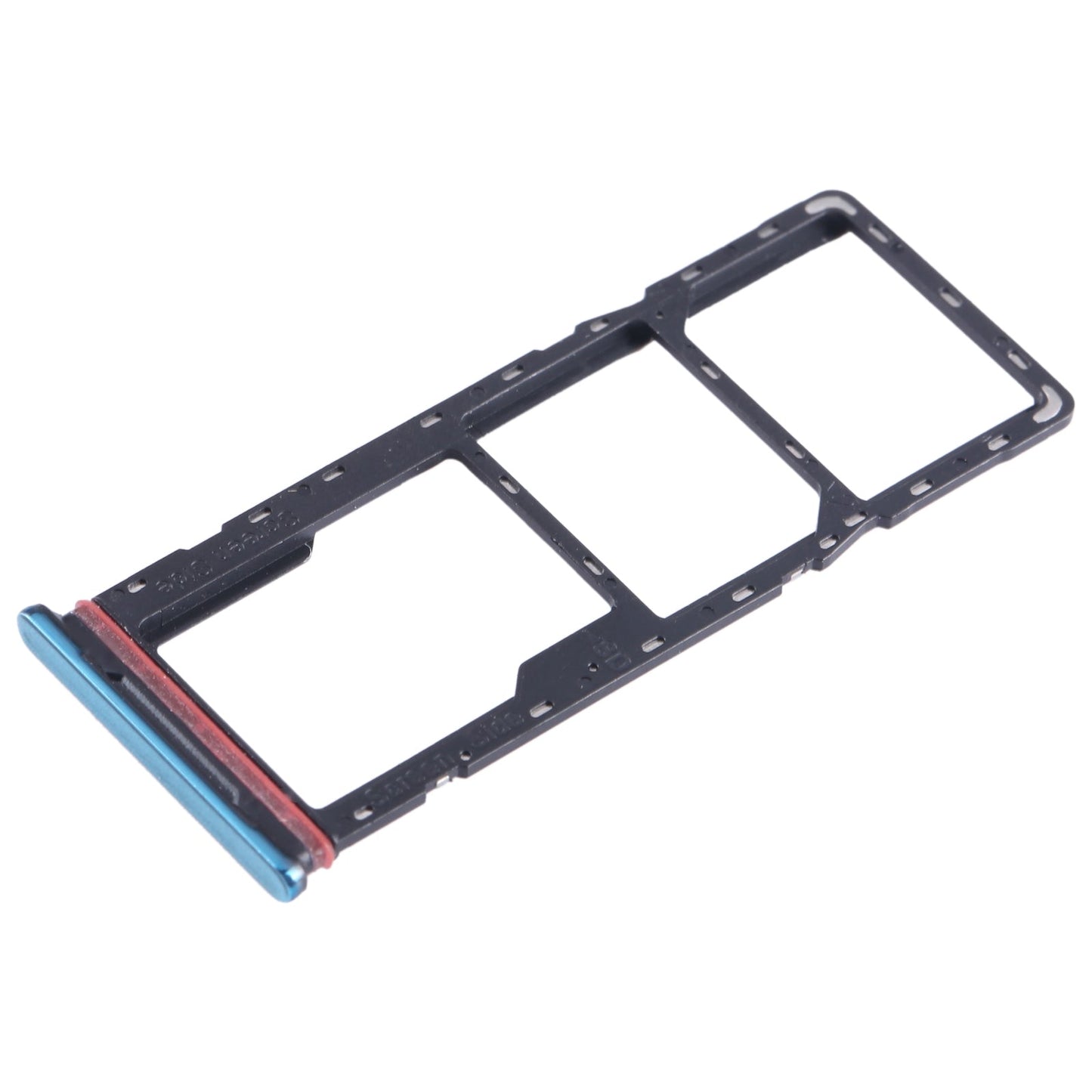 For Tecno Spark 8 SIM Card Tray + SIM Card Tray + Micro SD Card Tray (Green)