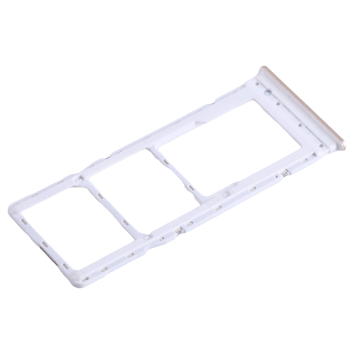 For Tecno Camon 18 P SIM Card Tray + SIM Card Tray + Micro SD Card Tray (Gold)