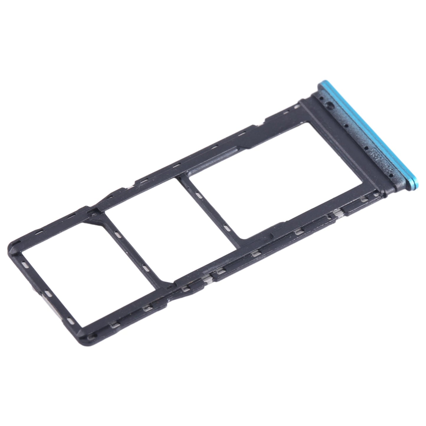For Infinix Hot 12 Play NFC X6816C SIM Card Tray + SIM Card Tray + Micro SD Card Tray (Blue)