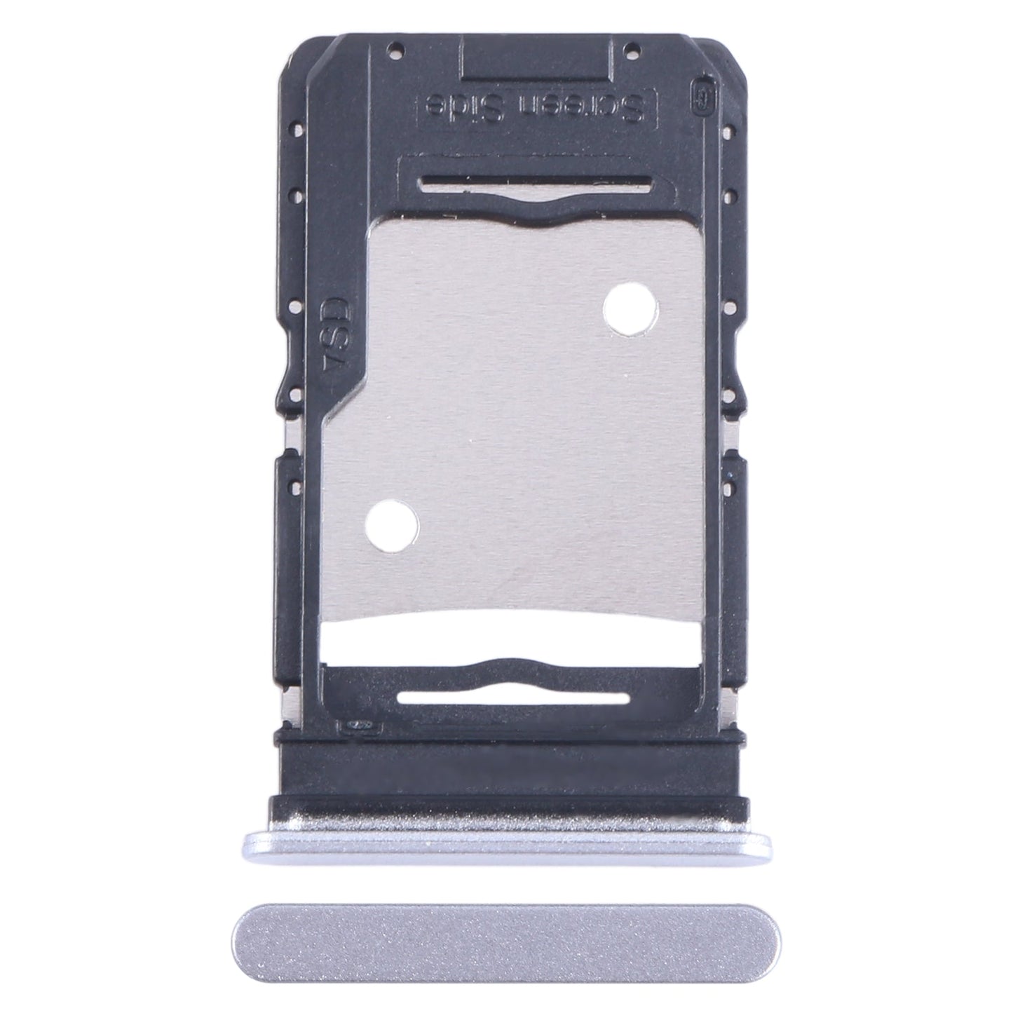 For Infinix Hot 20S X6827 SIM Card Tray + SIM Card Tray + Micro SD Card Tray (Purple)