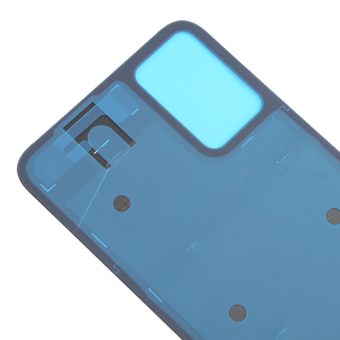 For Motorola Moto E22 Original Battery Back Cover(Light Blue)