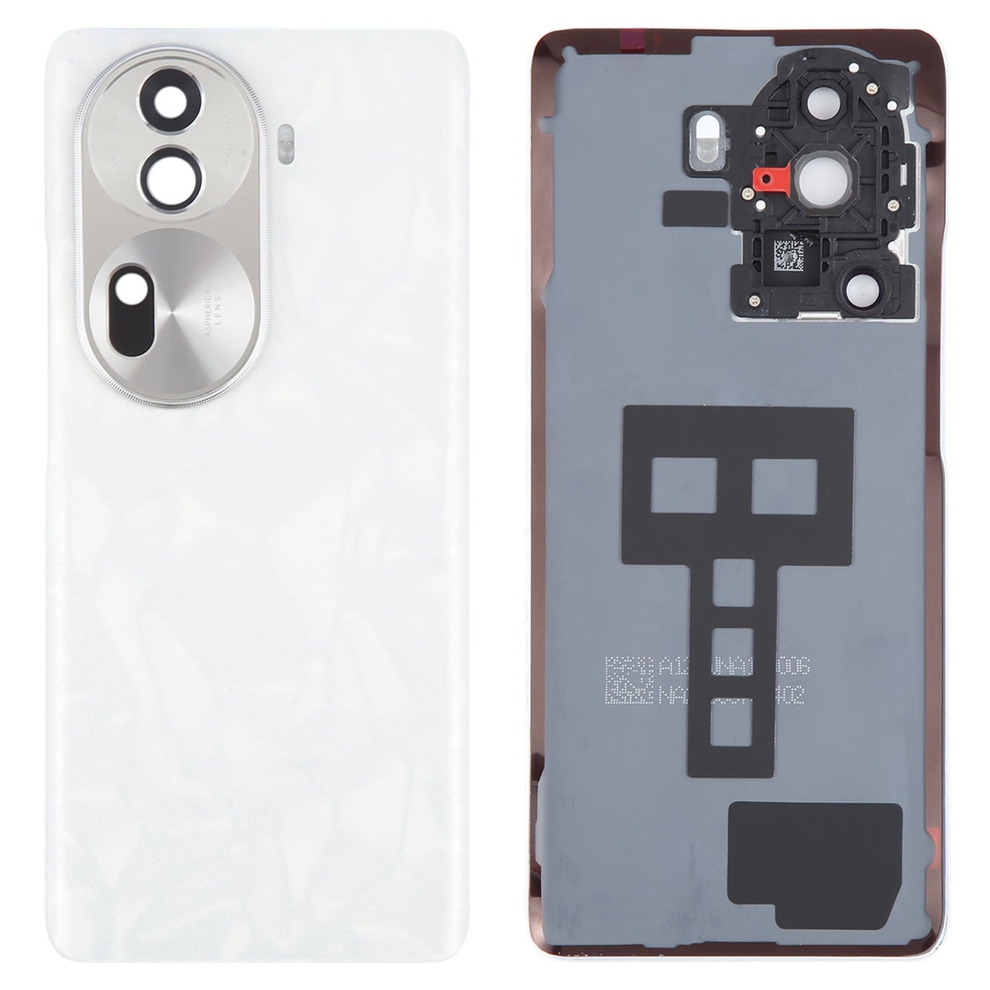 For OPPO Reno11 5G Original Battery Back Cover with Camera Lens Cover(White)